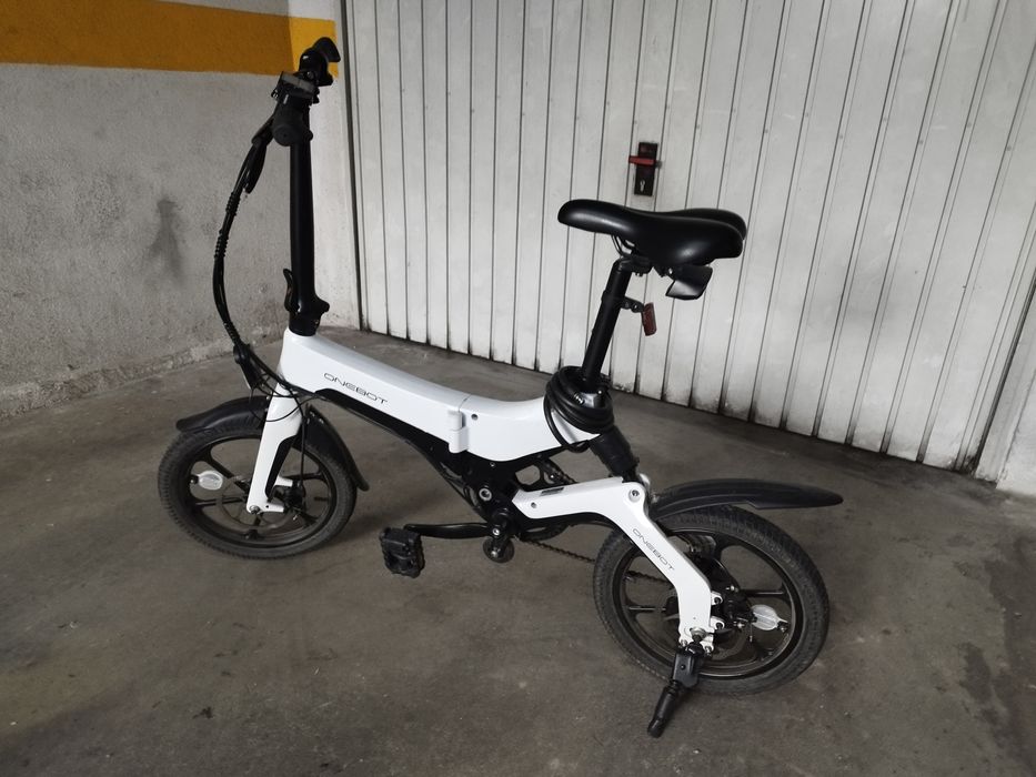 Bicicleta elétrica onebot s6 dobrável