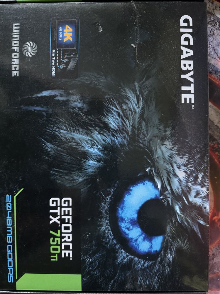 Karta graficzna Gigabyte Geforce GTX 750Ti OC 2GB DDR5 2x HDMI, 2x DVI