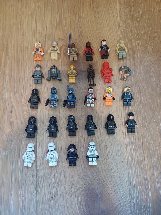 Lego star wars figurki