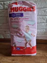 Трусики-підгузки Huggies Pants 5 (12-17 кг) для дівчаток, 45 шт.