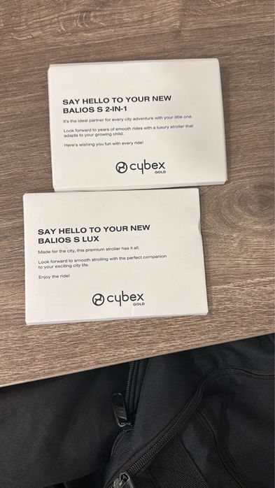 Коляска 2 в 1 Cybex balios s lux