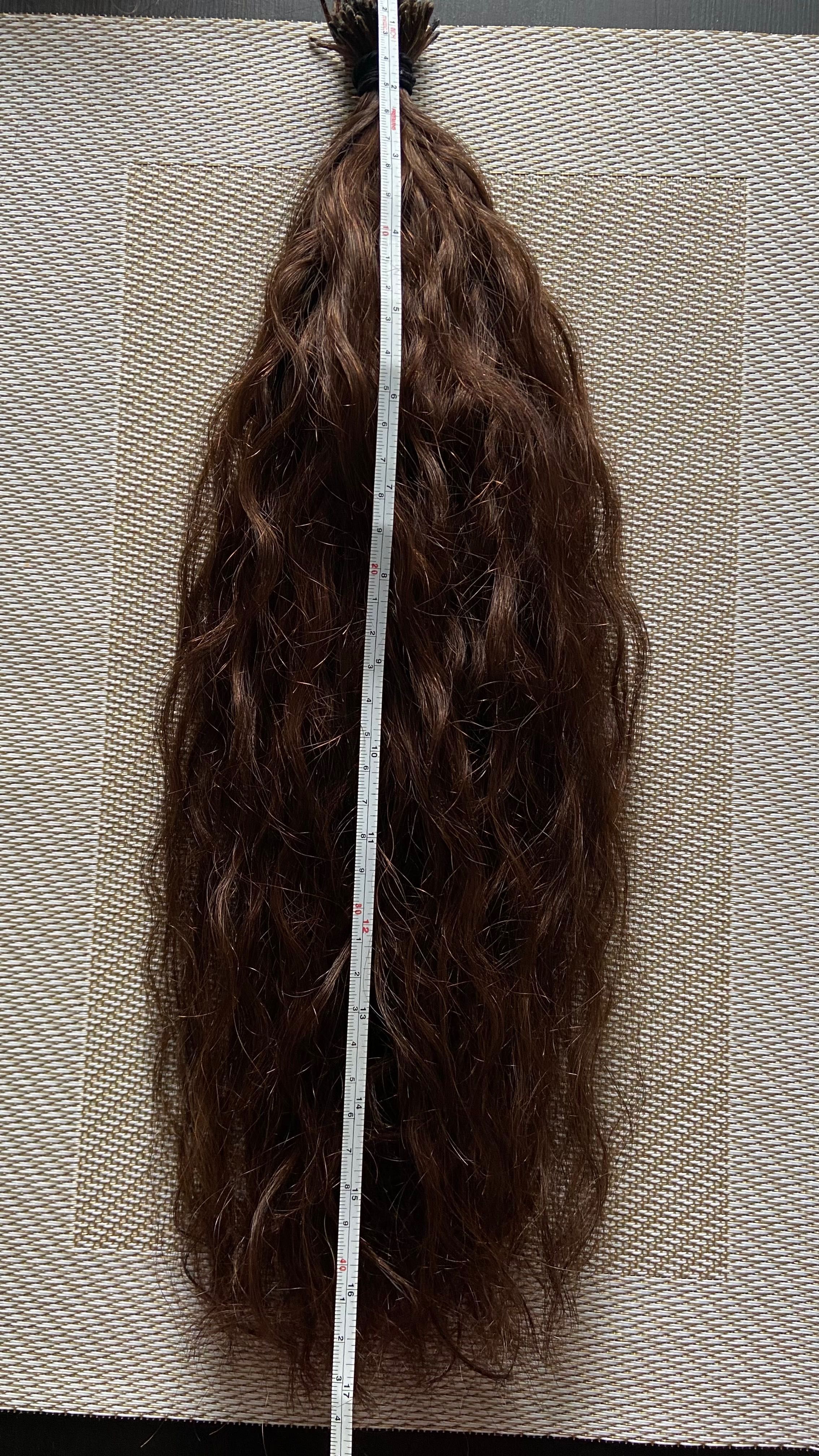 Волосся для нарощування 45 см.