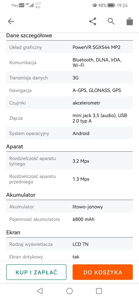 Samsung Galaxy Tab3 GT-P5200