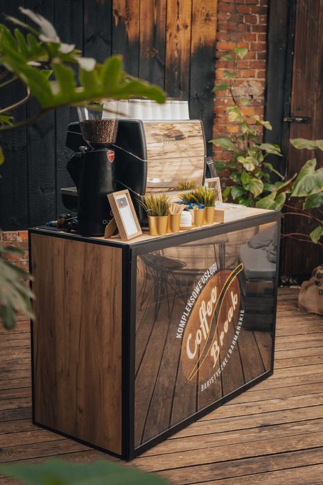 Kawowy Bar mobilny LED - bar kawowy - od producenta