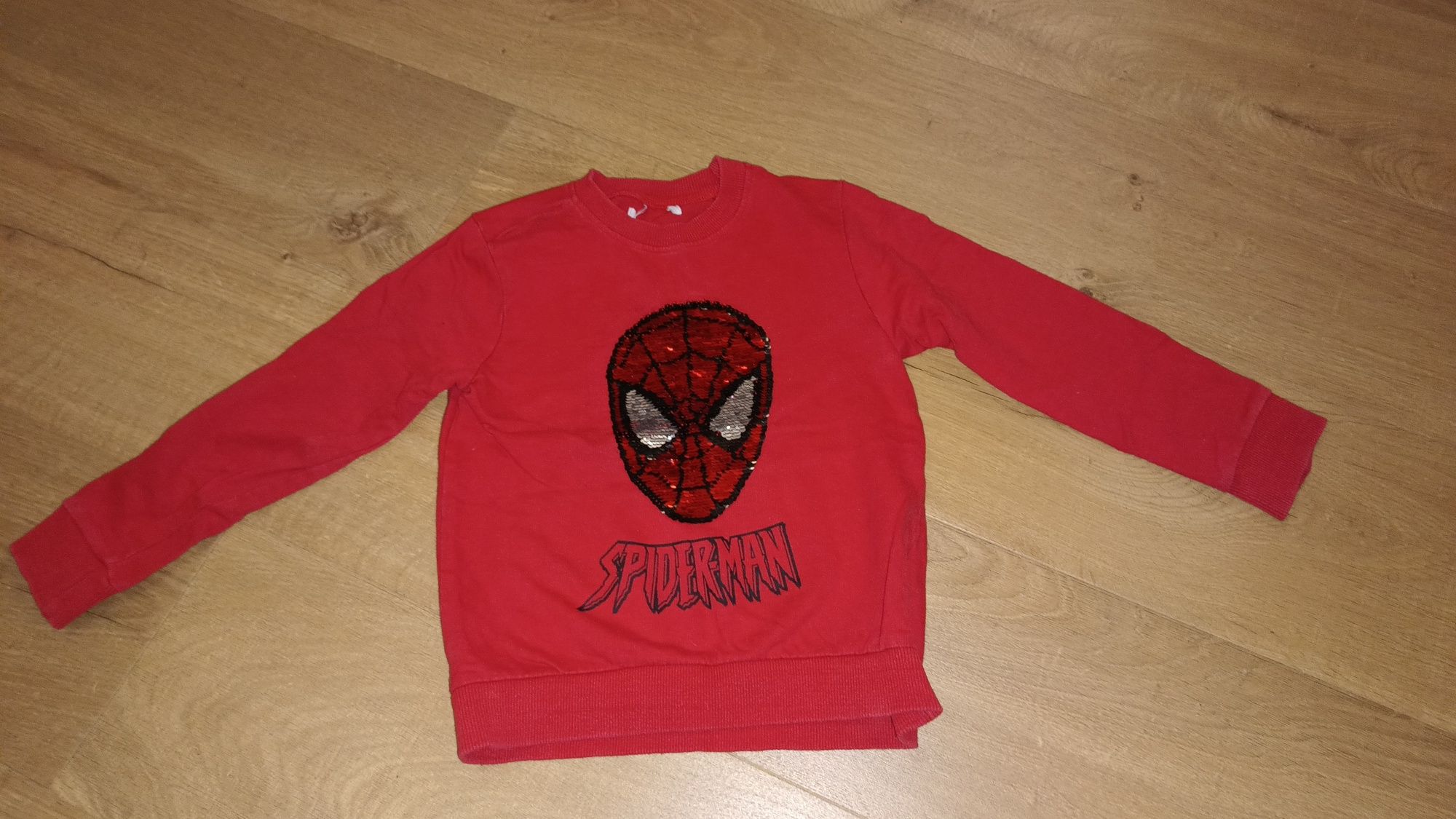 Bluza  Spiderman cekinowy