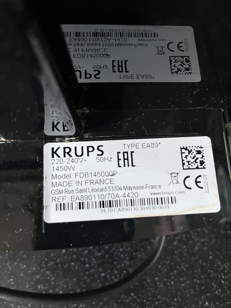 Krups quattro force ea89