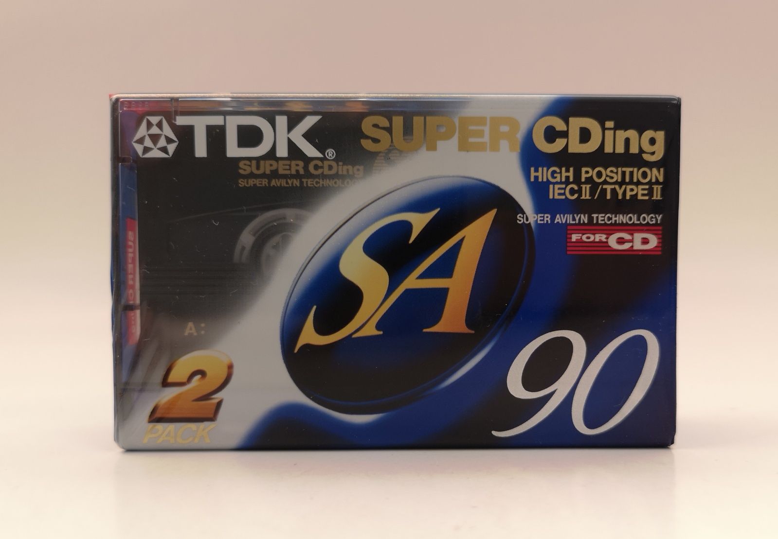 Аудиокассета TDK SA 90 (2pack)