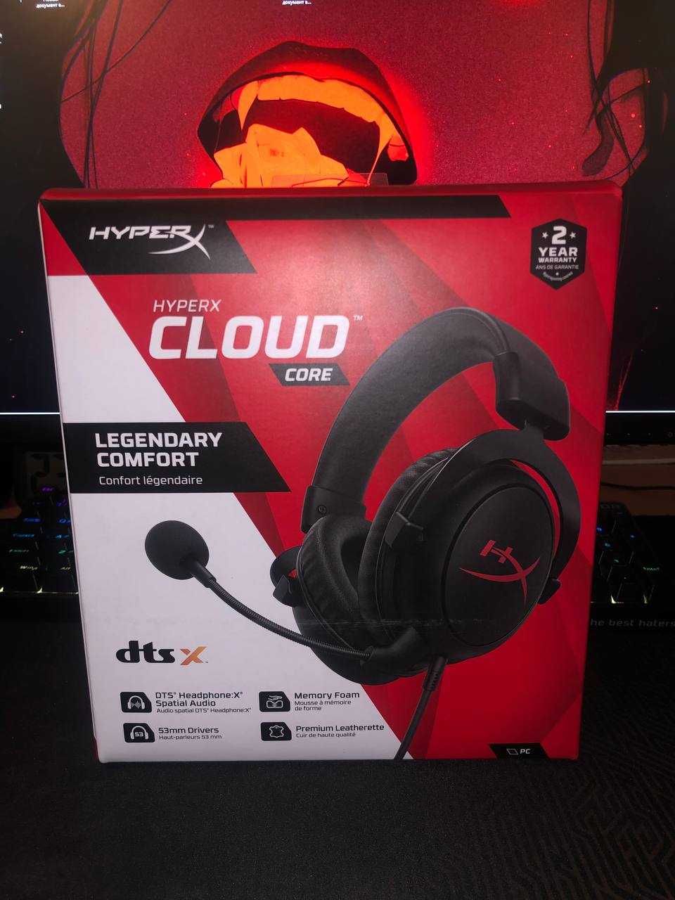 Навушники HyperX Cloud Core | 2 тижні користування | Як нові