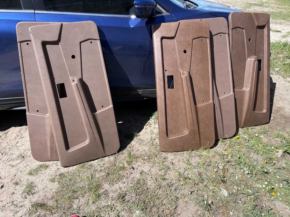 коричневые карты двери ваз 2108