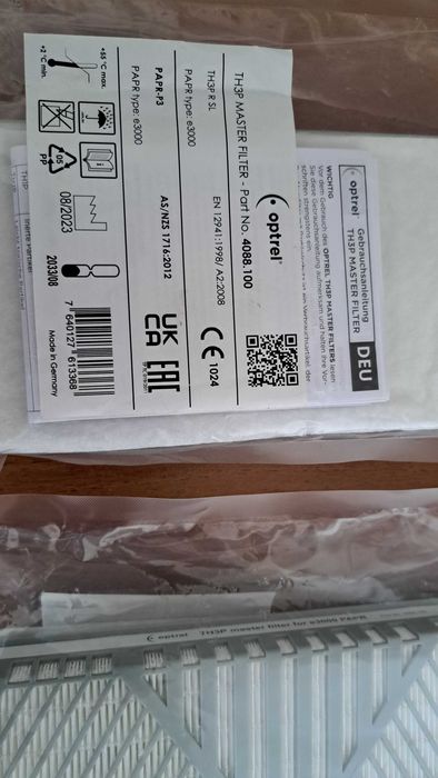 OPTREL Filtr TH3P R SL do aparatów nadmuchowych OPTREL e3000 e3000X