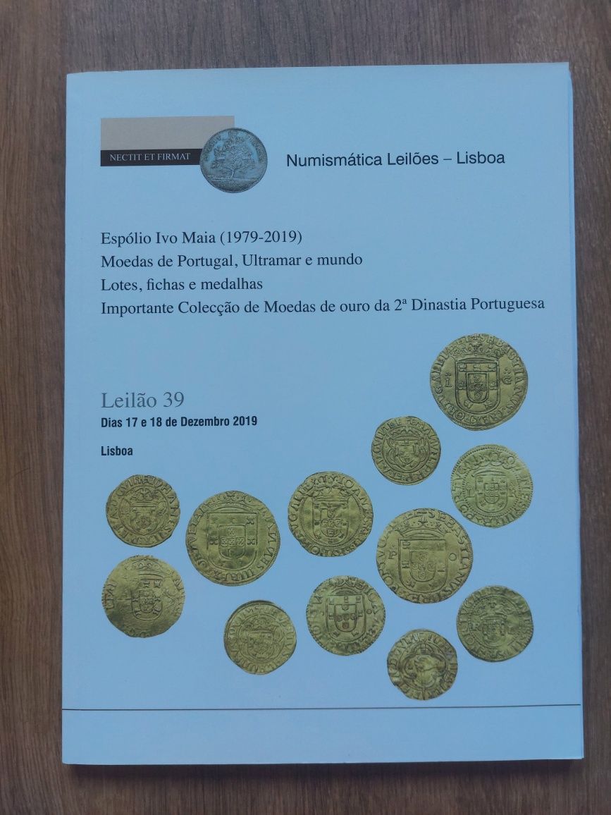 8 Catalogos de Leilões Moedas