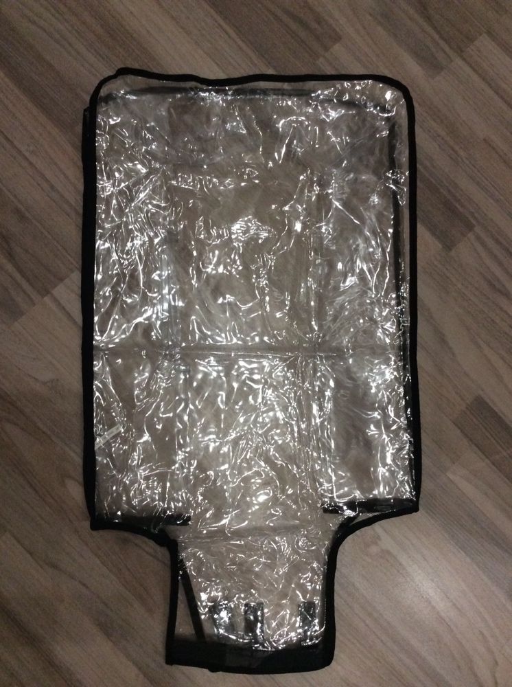 новый чехол на чемодан прозрачный