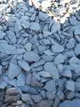 Xisto preto em big bags de 1000kg para decoração e jardim