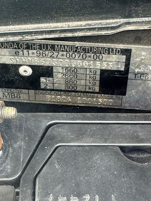 Honda Civic VTI MB6