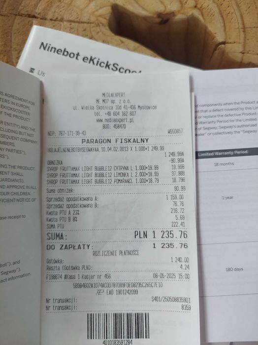 Hulajnoga elektryczna NINEBOT KICKSCOOTER C2 pro