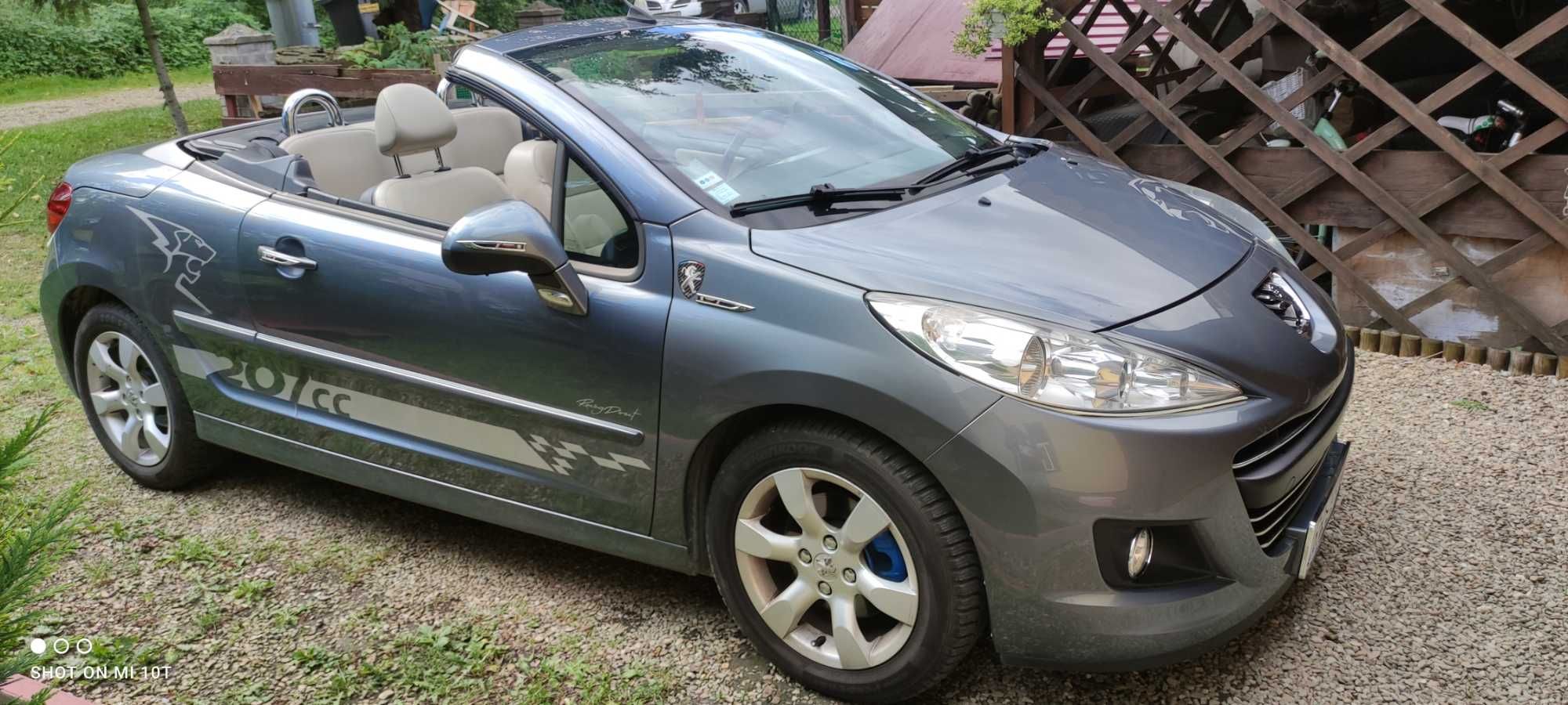Peugeot 207CC po Lifcie w cabrio, -opłaty do 2026r.