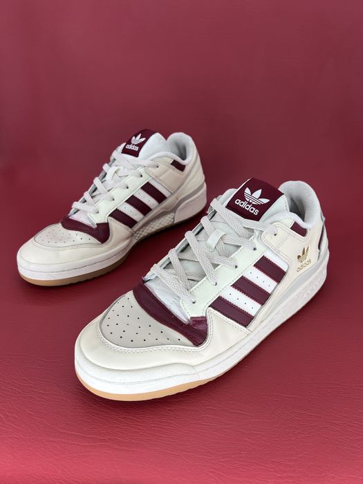 Кросівки чоловічі 44р. Adidas Originals Forum Low White HQ1487