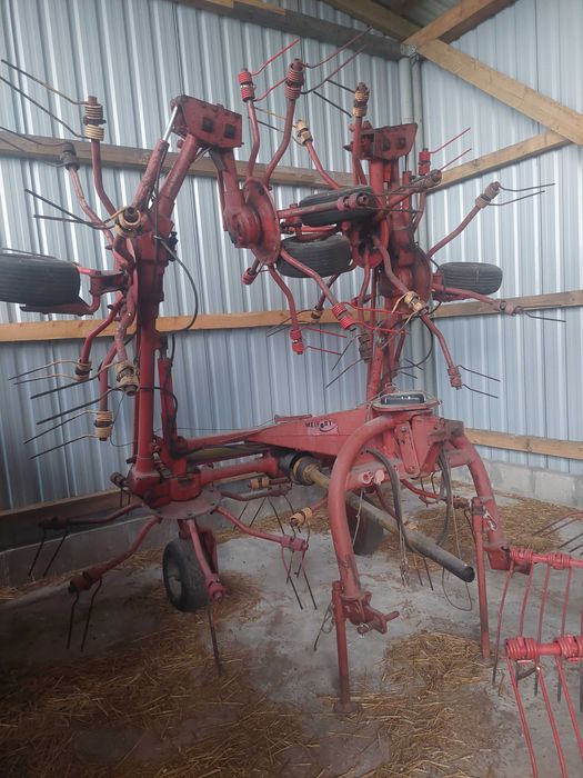 Przegrabiarka i zgrabiarka