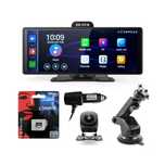 Radio CARPLAY 10C Multimedialna Nawigacja GPS WIFI Kamera DVR 4K APPLE