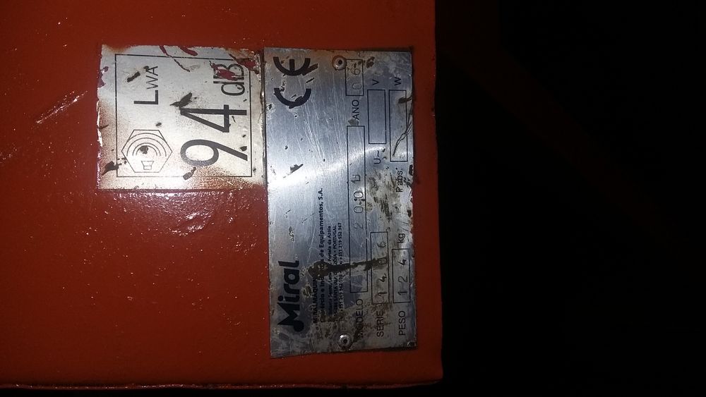 Betoneira Miral a gasolina