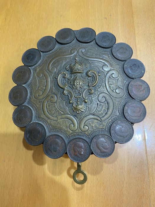 Moedas Cofre antigo