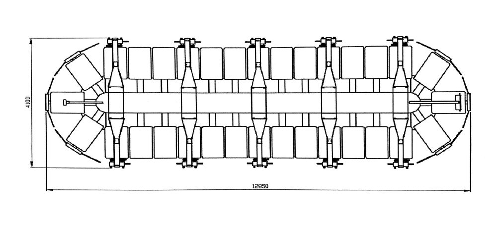 Máquina de Estampar oval (10 cabeças)