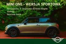 MINI ONE MINI ONE SPORT. Dach Panoramiczny. Bogate wyposażenie. Idealny. FV VAT