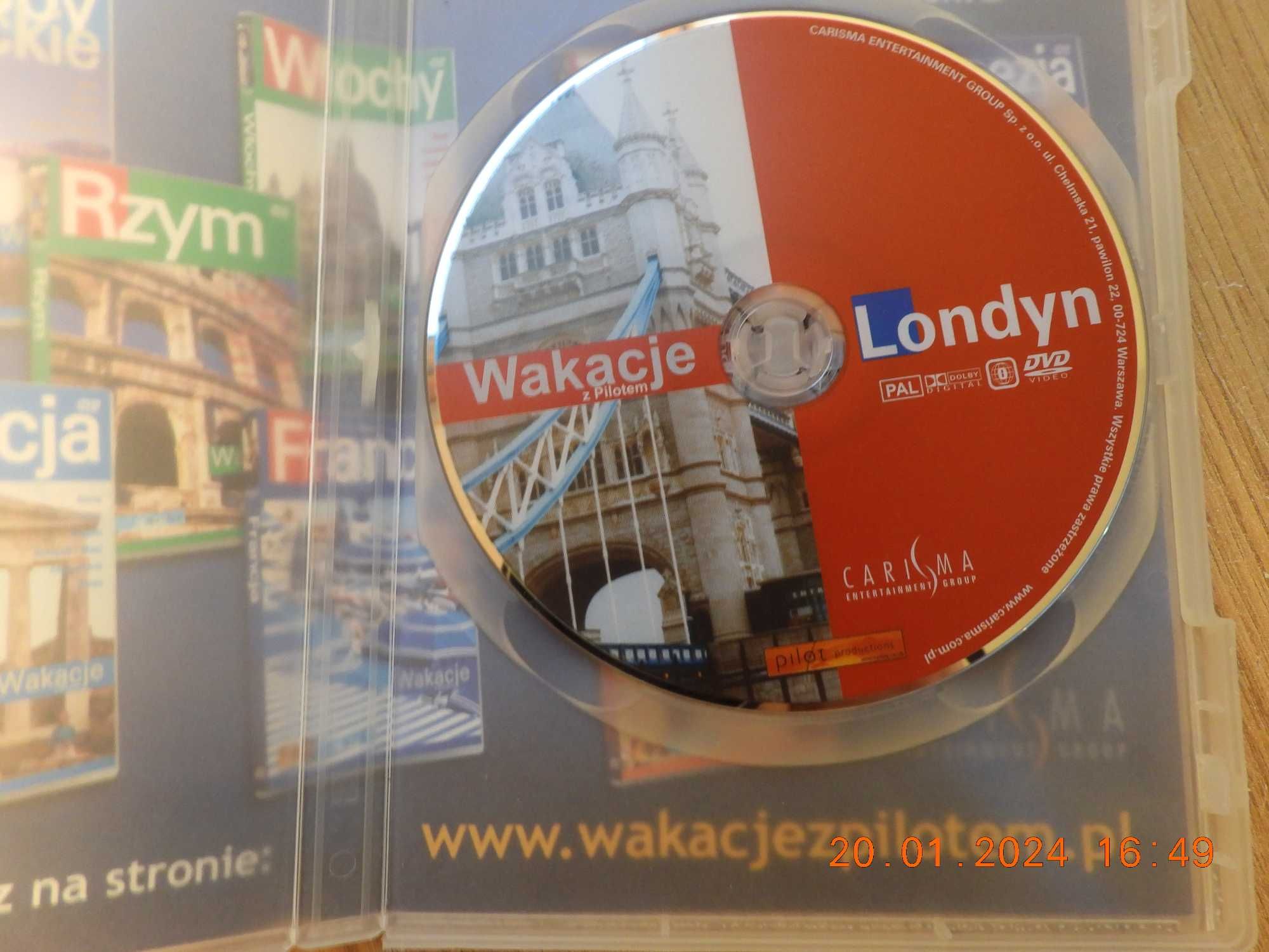 Wakacje z pilotem: LONDYN   - DVD