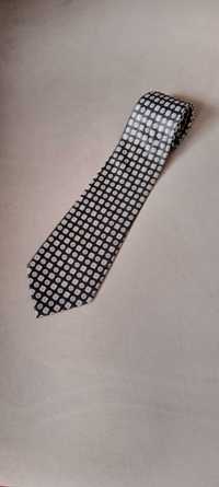 Krawat jedwabny jak nowy