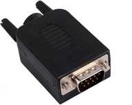 Adapter DB9 RS-232 Interfejs szeregowy DB9 męskie 10 sztuk