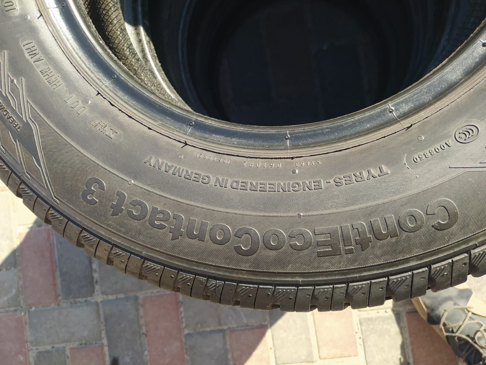 Шини 175/80 R14 Continental ContiEcoContact 3 резина бу лето