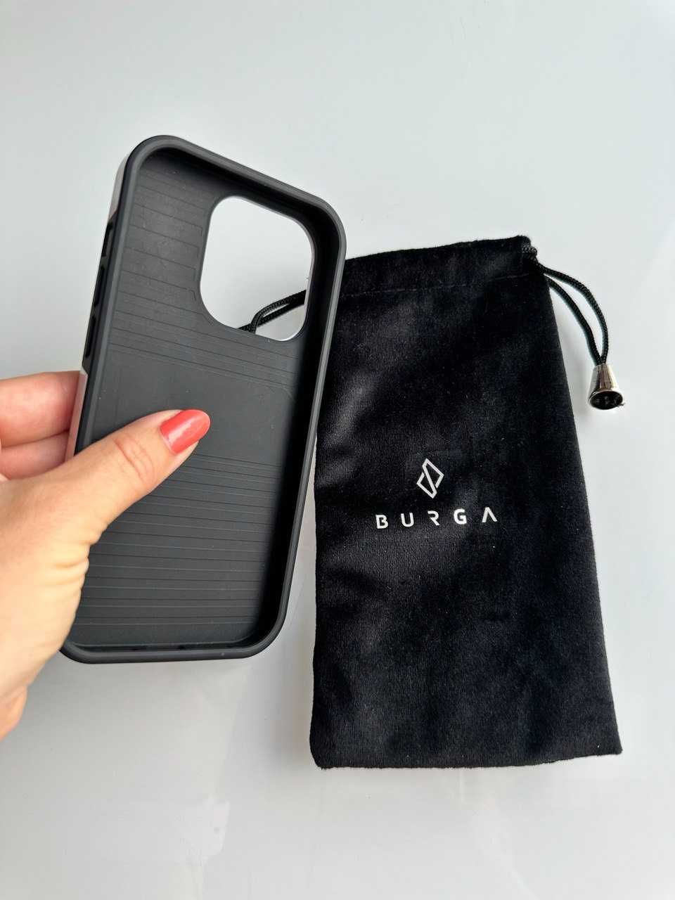 Capa de telemóvel para iPhone 14 pro Burga branco cinzento rosa