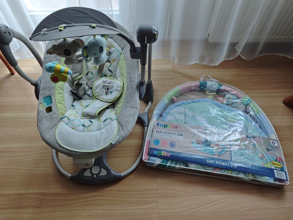 Ingenuity kids2 Huśtawka hybrydowa z wibracją/dźwiękiem Lupilu gratis