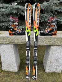 Narty Rossignol 150cm + Buty Salomon 26cm