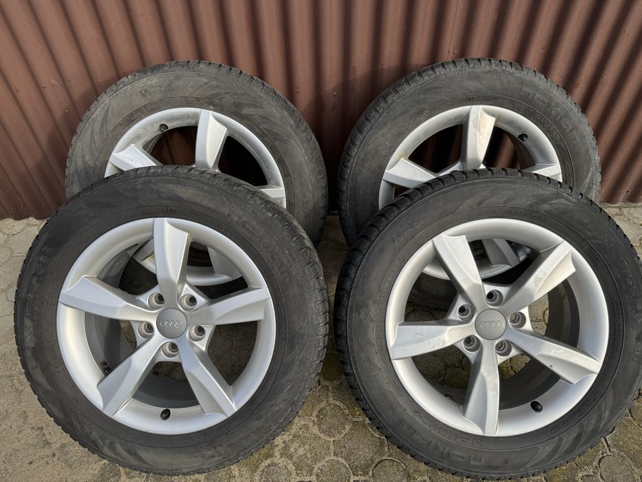 Felgi aliminiowe 5x112 z oponami zimowymi