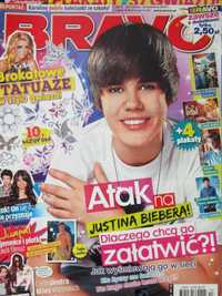 Bravo Nr 7/2010 front Justin Bieber, komplet plakatów