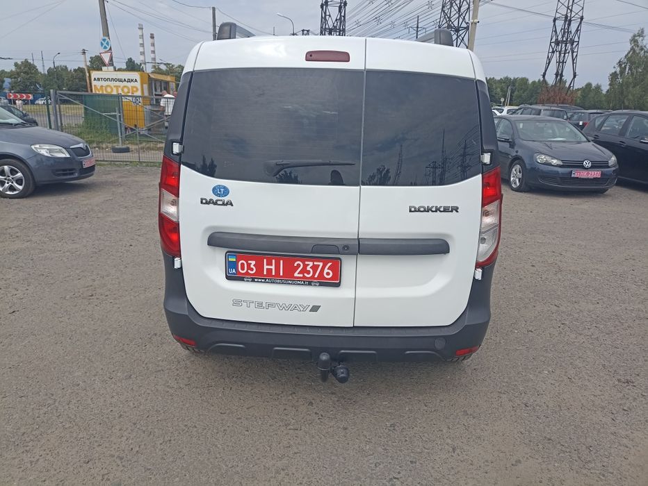 Dacia Dokker Stepvay 1.5 дизель 66 кВт 2015 р