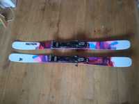 Narty Faction Prodigy 1.0, Marker Baron 13 damskie skitour freeride