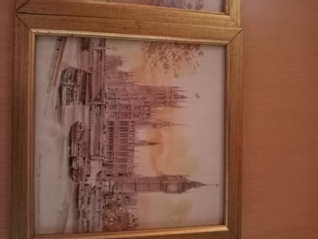 Vendo quadros de Londres