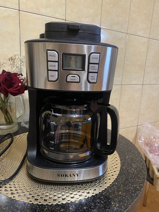 КОФЕВАРКА 2 В 1  sk-506E