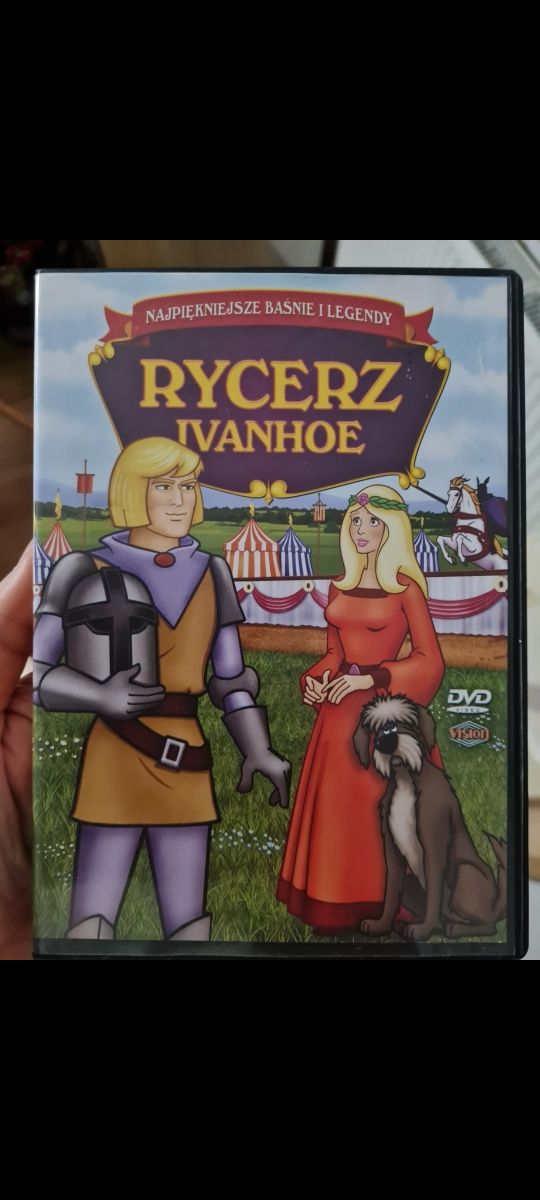 Rycerz Ivanhoe DVD bajka