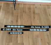 Naklejki Ursus C-385 de luxe 912. 1204 , 1201, 1614 , 1224 ,1604 Napis