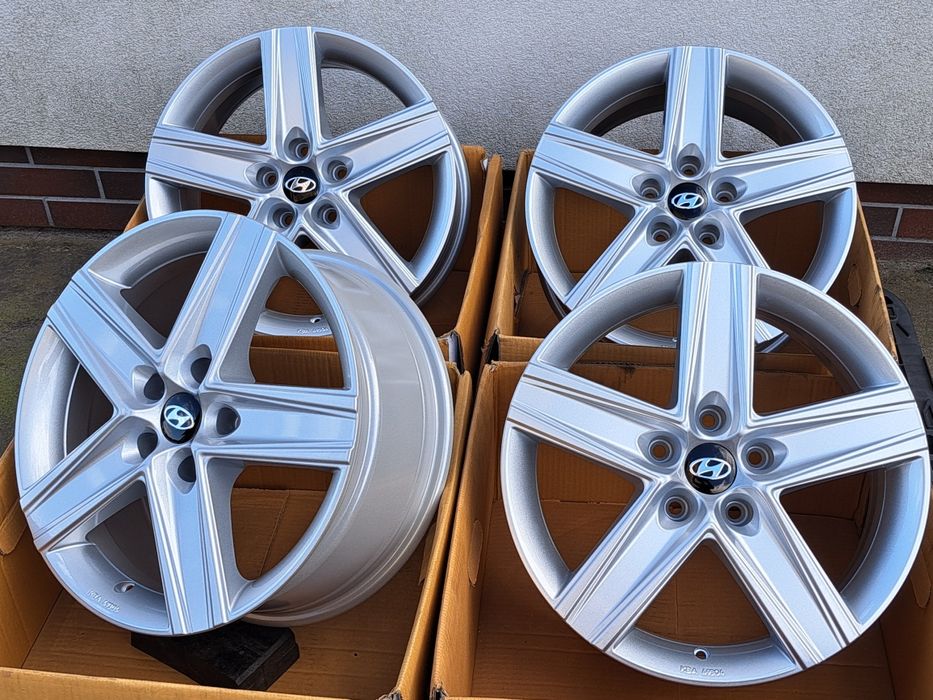 Alufelgi 17 Hyundai 5x114,3 I30 I40 IX20 Ix35 Tucson Kona Elantra #10
