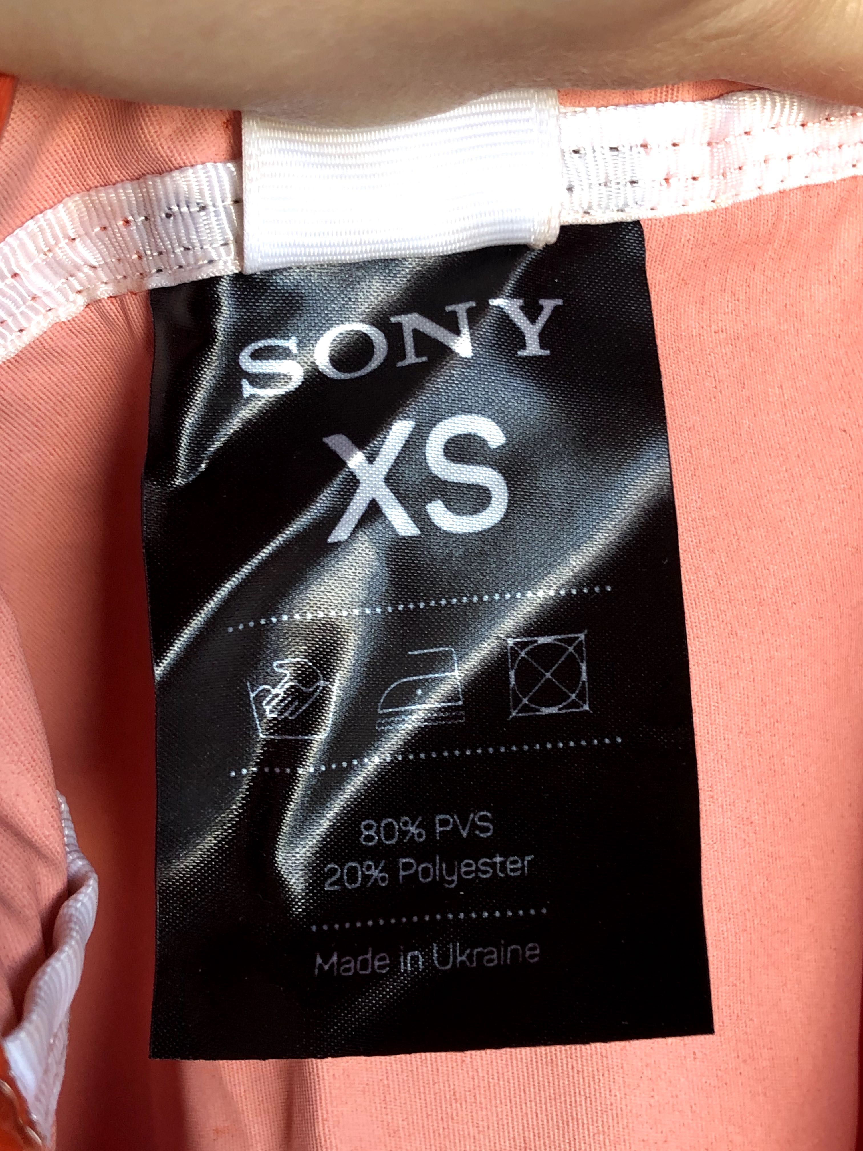 Дощовик помаранчевий Drydope / Sony унісекс жіночий чоловічий XS новий