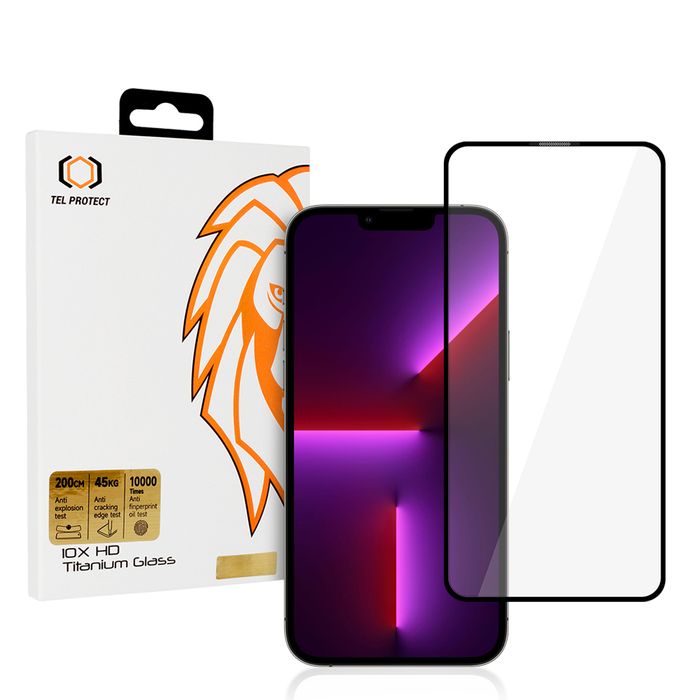Hartowane szkło Tel Protect 10X HD Titanium do Iphone 13 Pro Max