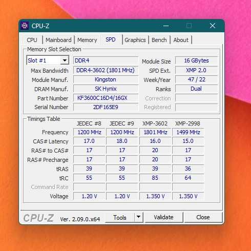 Kingston Fury Renegade RGB 32GB DDR4 3600 CL16 KF436C16RB1AK2/32