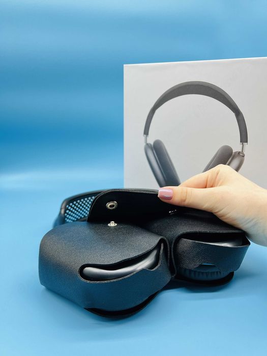 Наушники АірПодс Max Black Беспроводные Airoha 1в1