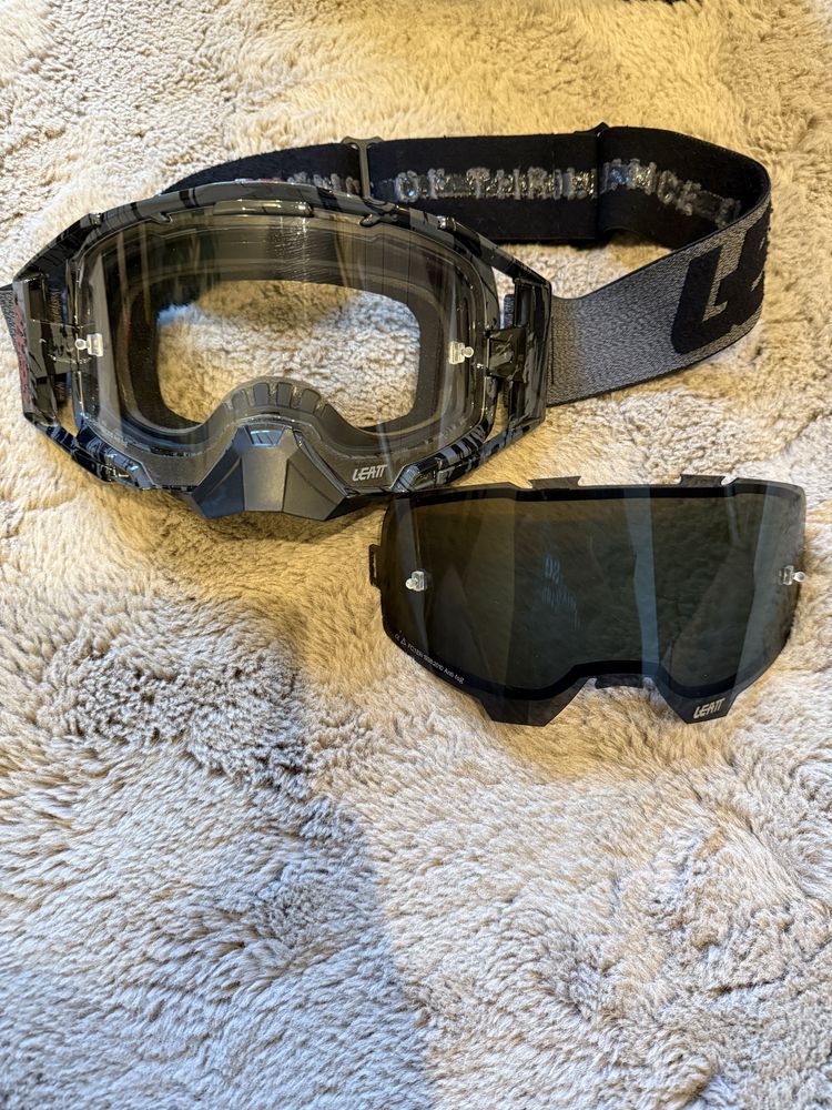 Kask rowerowy FOX Rampage rozmiar M + gogle
