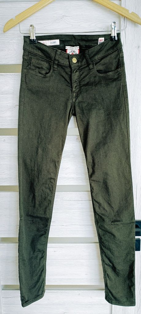 Spodnie Jeansowe Rurki Skinny Khaki •Cycle• r.32