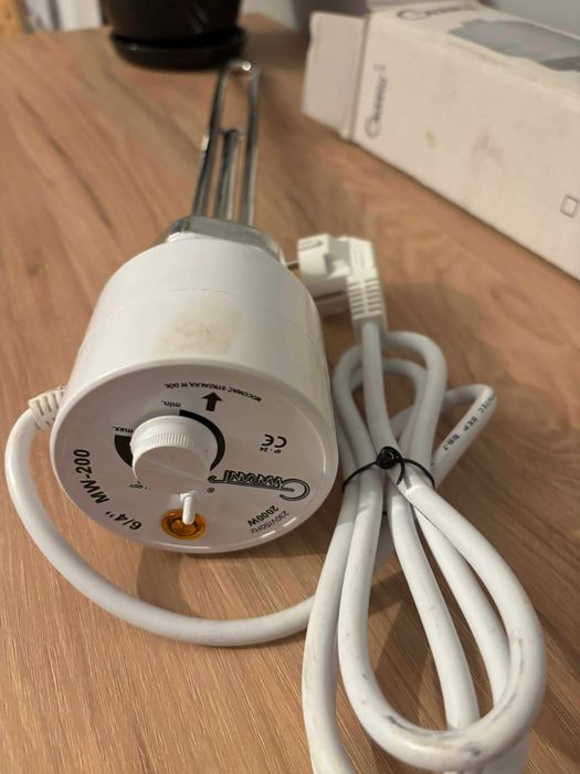 GRZAŁKA Gwarant DO BOJLERA 2000W 2 kW 6/4 Termostat MW200